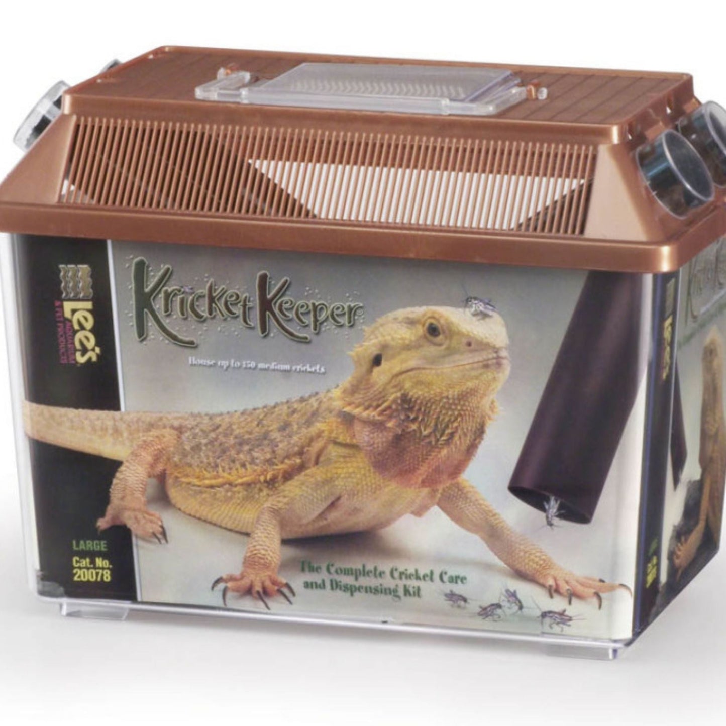 Lee's Aquarium & Pet Products Kricket Keeper Brown