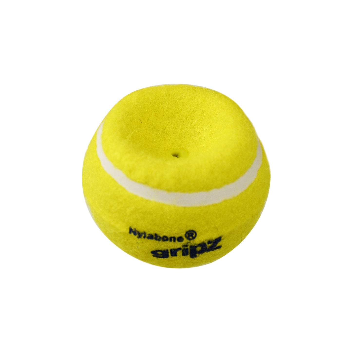 Nylabone Power Play Dog Tennis Ball Gripz 1ea for Small to Giant Dogs Up to 50 lbs