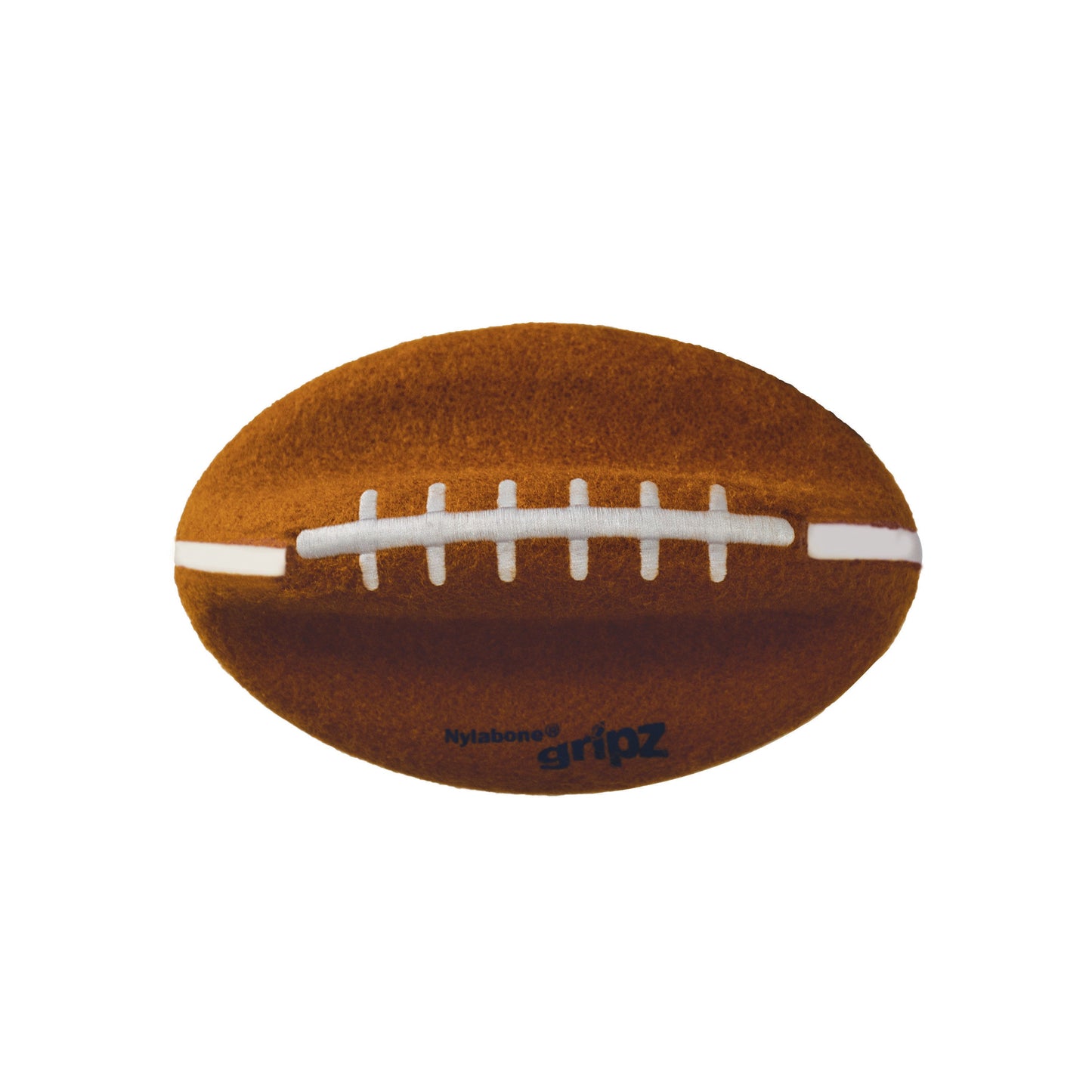 Nylabone Power Play Dog Football Gripz Durable Chew Toy for Medium and Large Dogs
