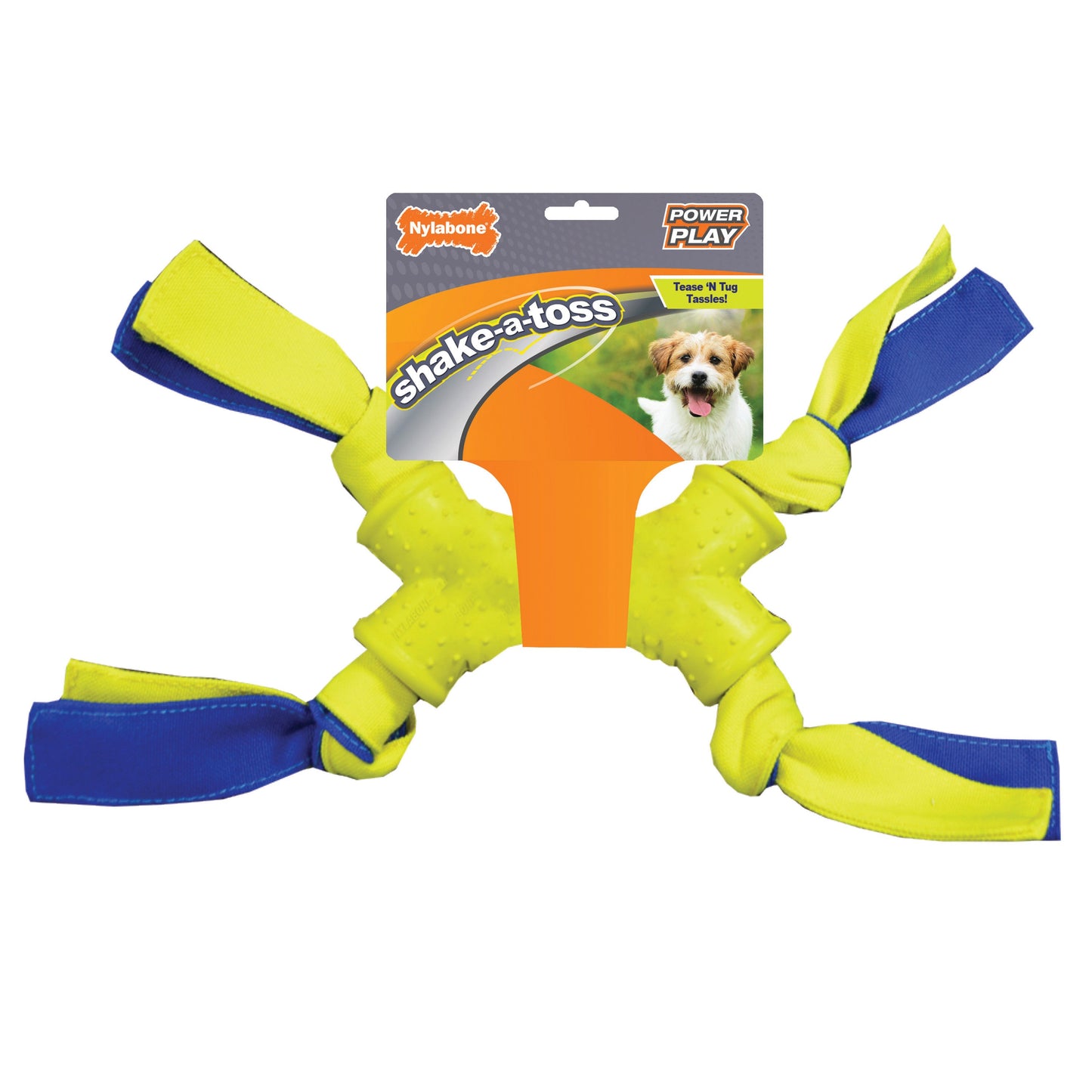 Nylabone Power Play Interactive Dog Toy Shake-a-Toss for Dogs Up to 50 lbs