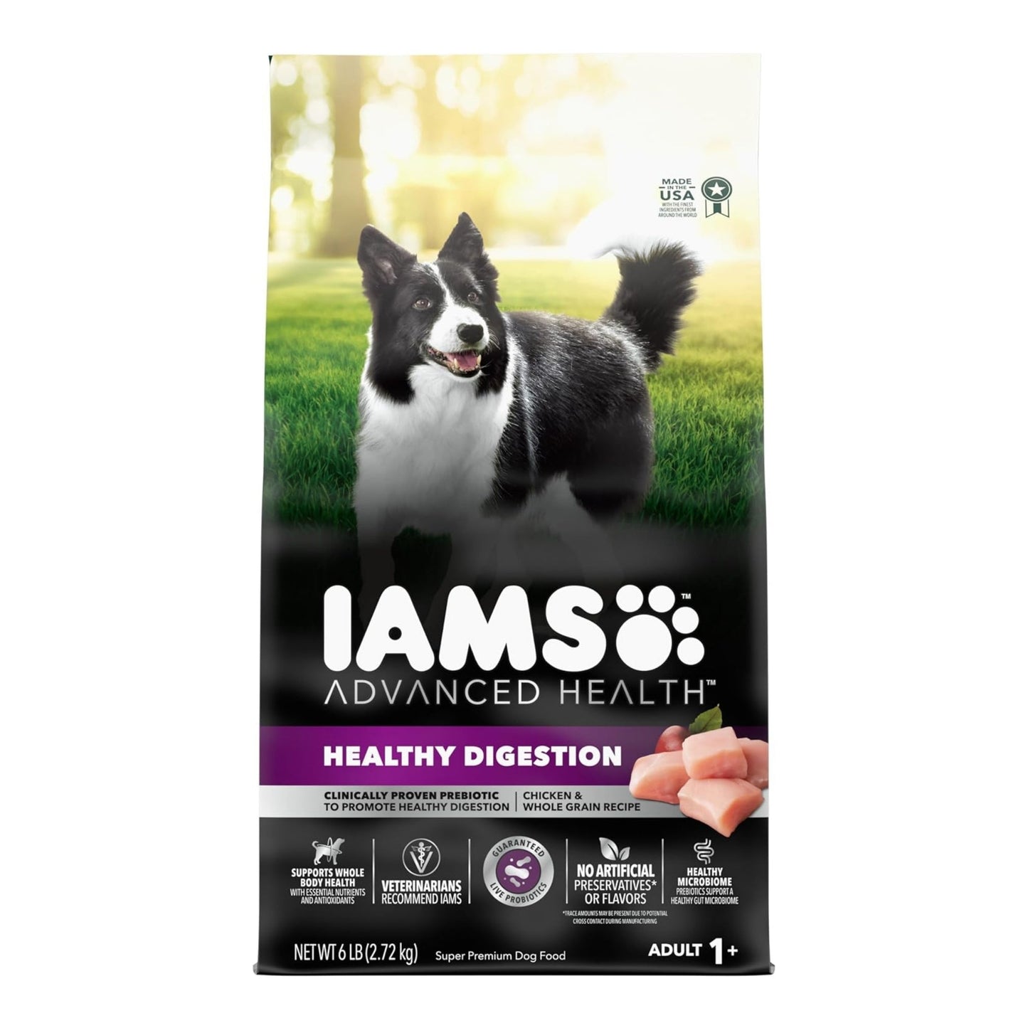 IAMS Advanced Healthy Digestion Adult Dry Dog Food Chicken & Whole Grains