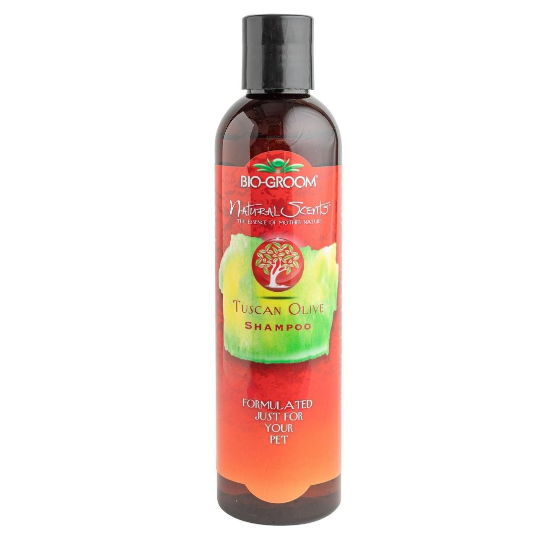 Bio Groom Tuscan Olive Shampoo in Multiple Sizes for Gentle Pet Coat Care
