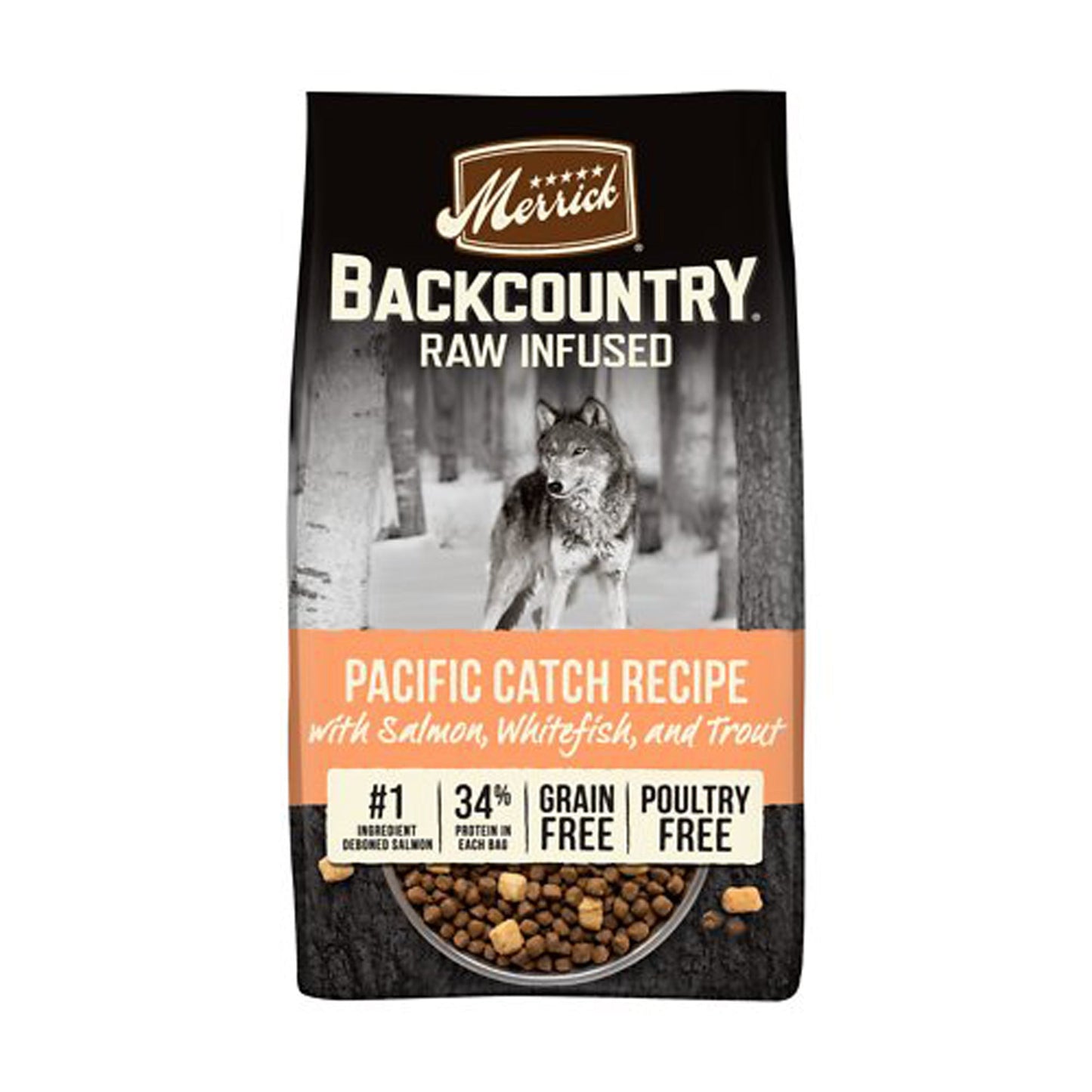 Merrick Dog Backcountry Grain Free Pacific Catch Dry Dog Food