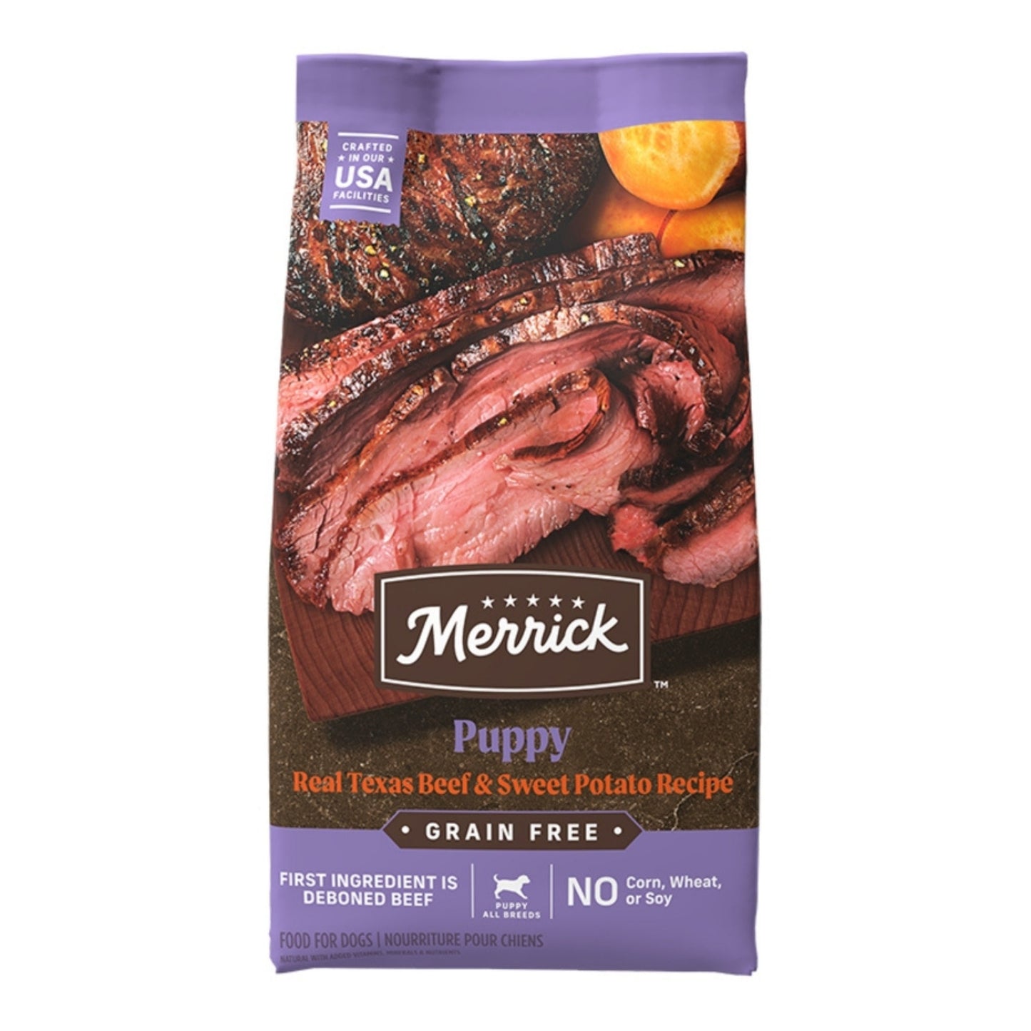 Merrick Dog Grain Free Puppy Beef And Sweet Potato Dry Dog Food