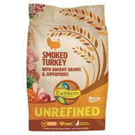 Earthborn Holistic Unrefined Dry Dog Food Smoked Turkey 1ea/4 lb