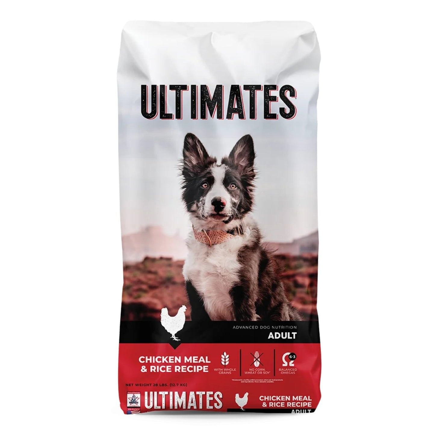 Ultimates Dry Dog Food Chicken Meal & Rice