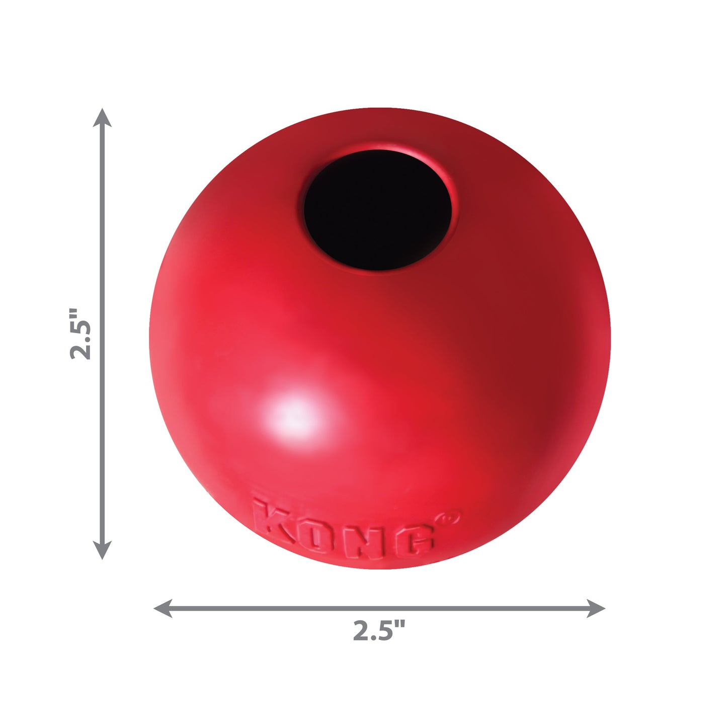 KONG Ball Dog Toy Durable Chew Toy for Dogs Available in Multiple Sizes