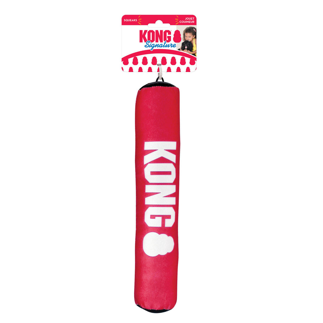 KONG Signature Stick Dog Toy with Rope Durable Chew Toy for Dogs