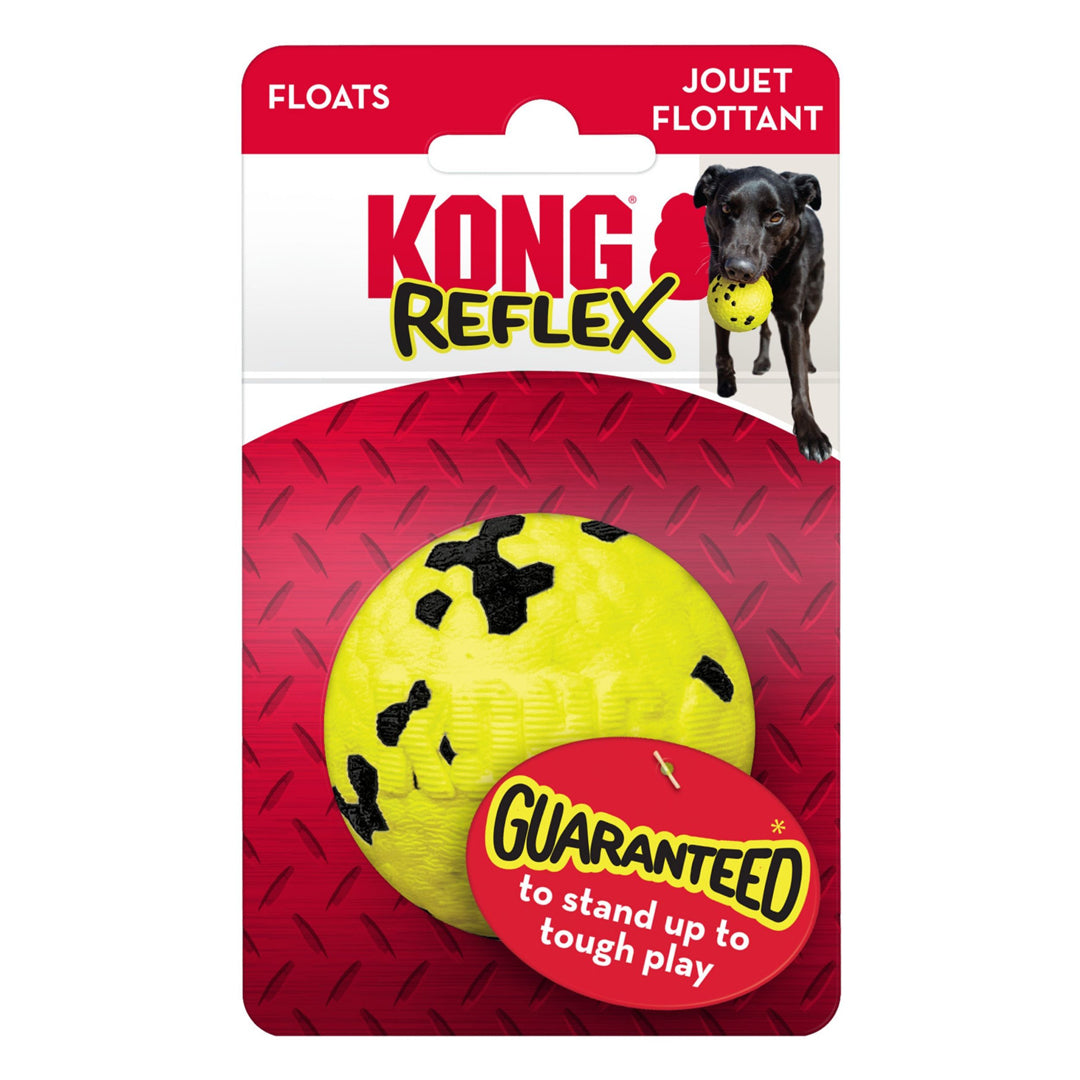 KONG Reflex Ball Dog Toy 1ea Durable Interactive Fetch Chew Toy for Dogs
