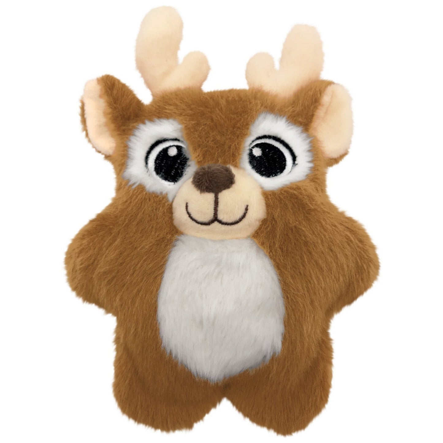 KONG Holiday Snuzzles Dog Toy Reindeer, Durable Plush Chew Toy for Holiday Fun