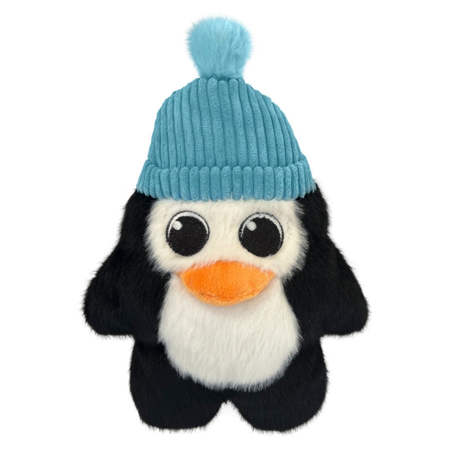 KONG Holiday Snuzzles Dog Toy Penguin, Durable Plush Interactive Pet Toy for Play and Fun
