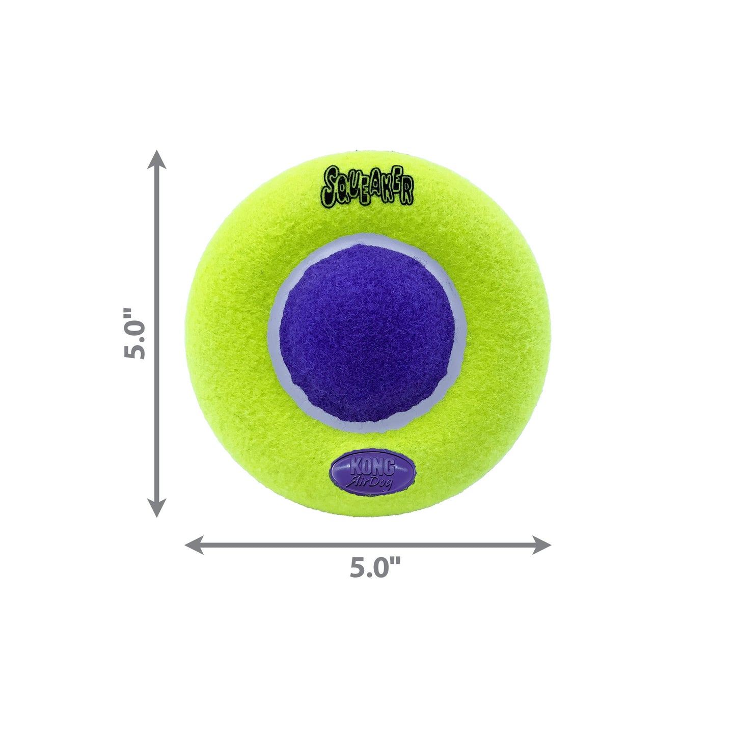 KONG Airdog Squeaker Saucer Dog Toy