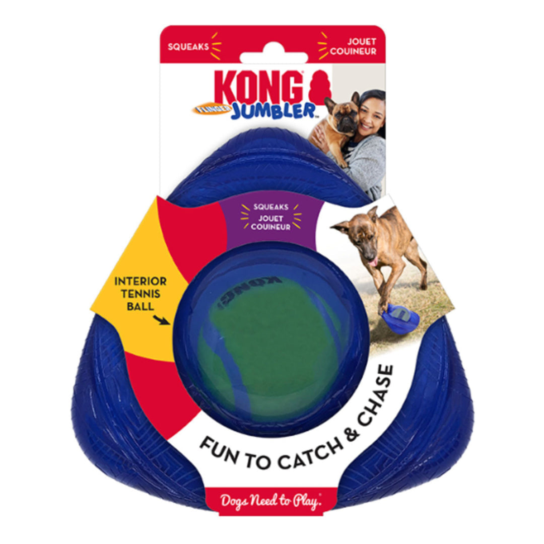 KONG Jumbler Flinger Dog Toy Assorted