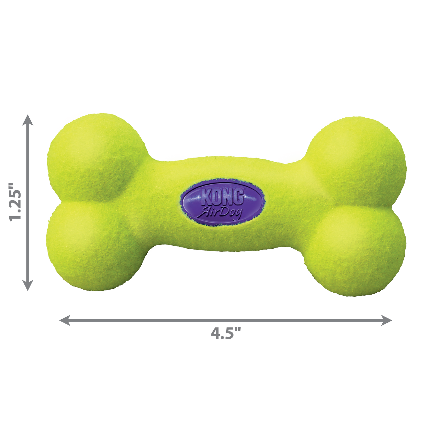 KONG Air Dog Squeaker Bone Dog Toy Durable Chew Toy for Dogs