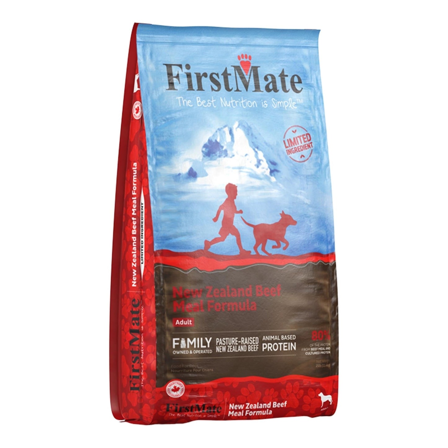 Firstmate Dog Limited Ingredient Grain Free New Zealand Beef Meal Premium Dog Food