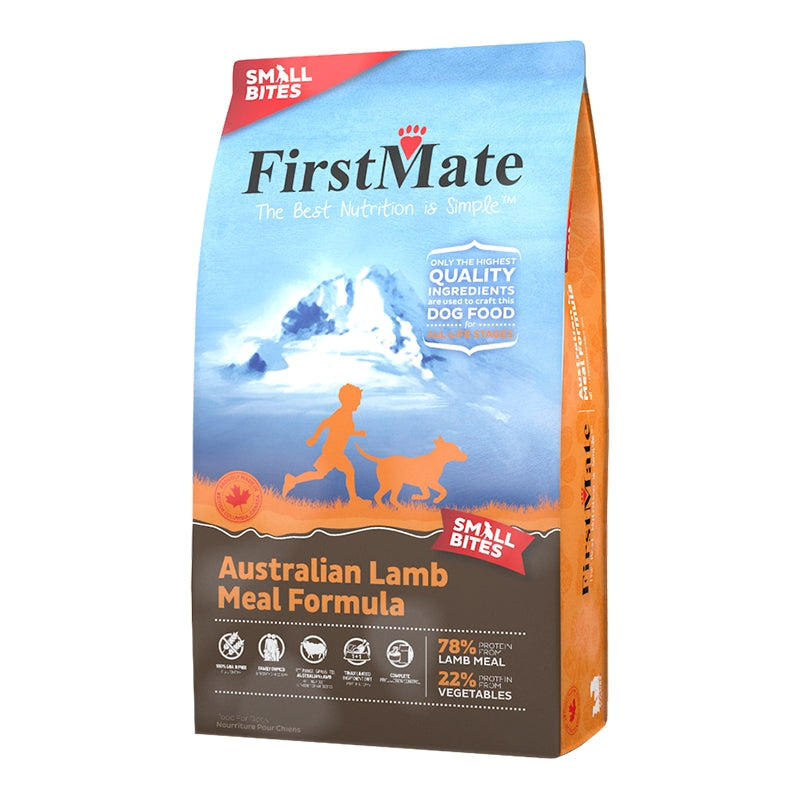 Firstmate Dog Limited Ingredient Grain Free Australian Lamb Small Bites Dog Food
