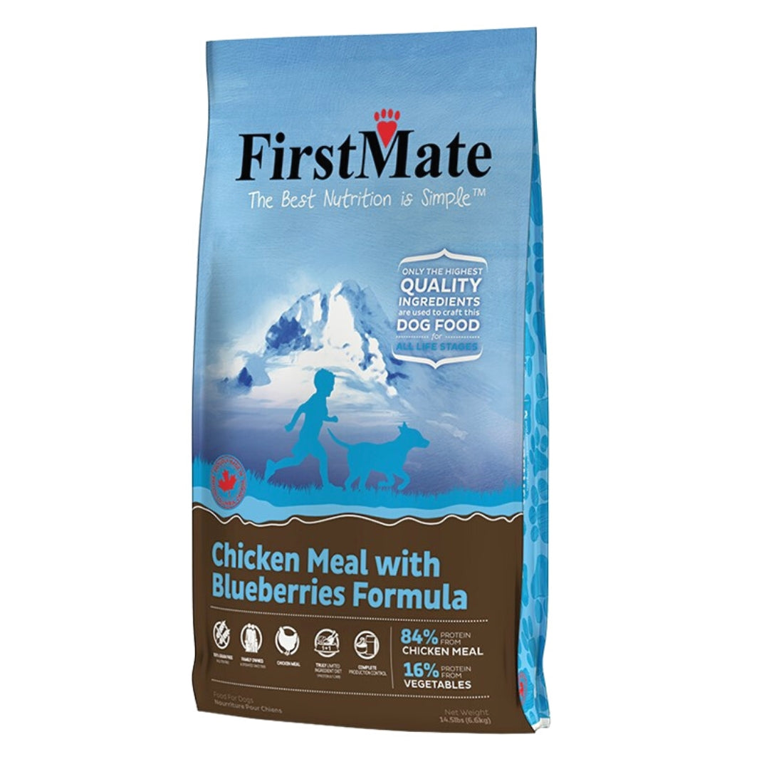 Firstmate Dog Limited Ingredient Grain Free Chicken Blueberries Formula