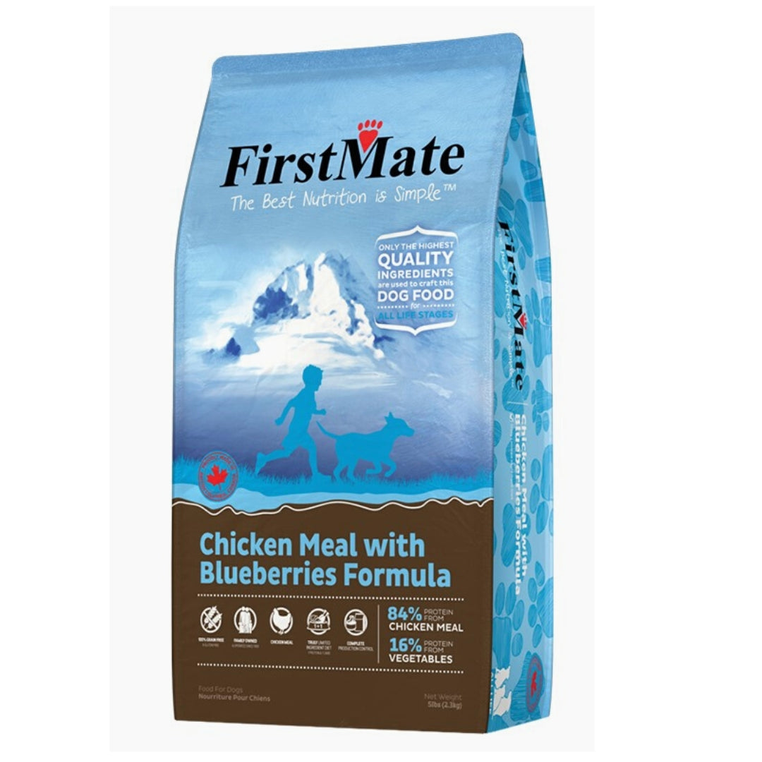 Firstmate Dog Limited Ingredient Grain Free Chicken Blueberries Formula