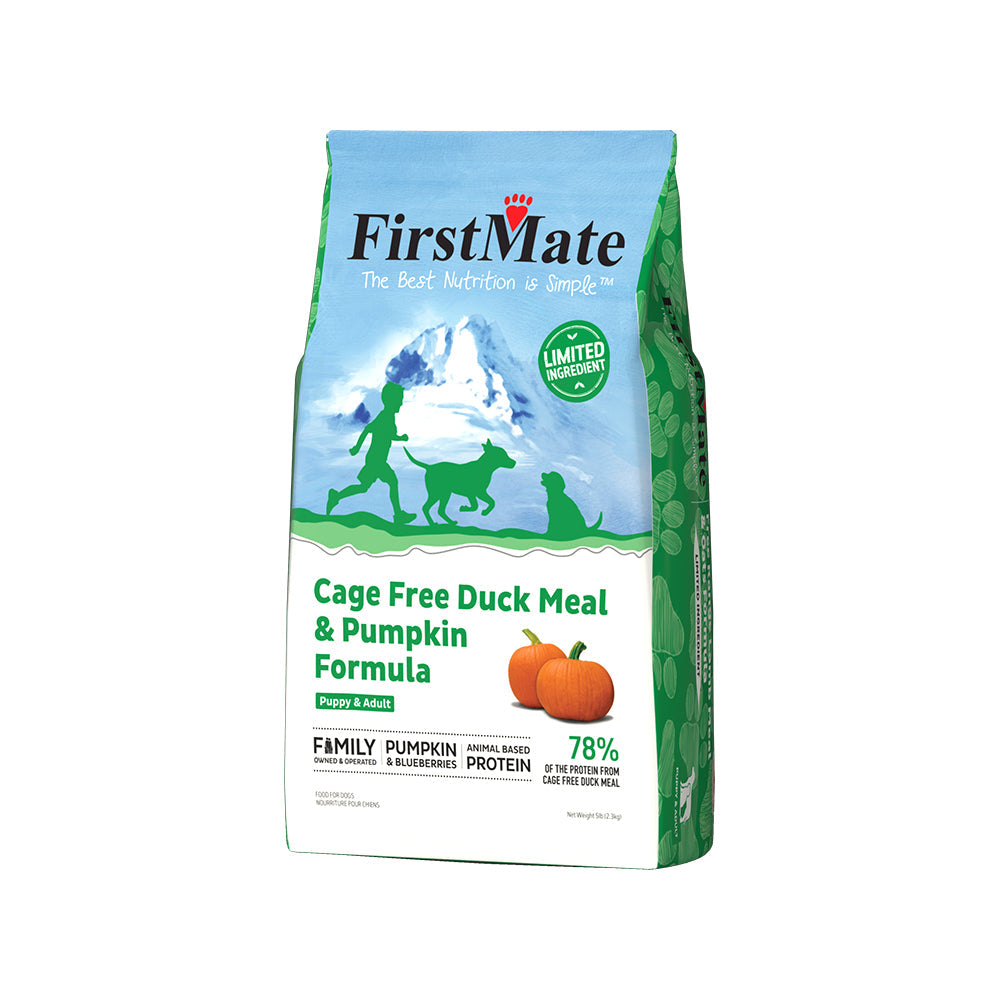 Firstmate Dog Limited Ingredient Grain Free Duck & Pumpkin Formula Dry Dog Food