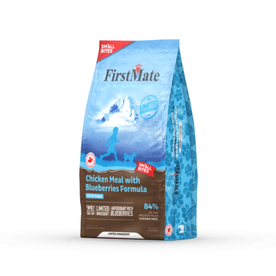 Firstmate Dog Limited Ingredient Grain Free Small Bites Chicken Blueberry Dog Food