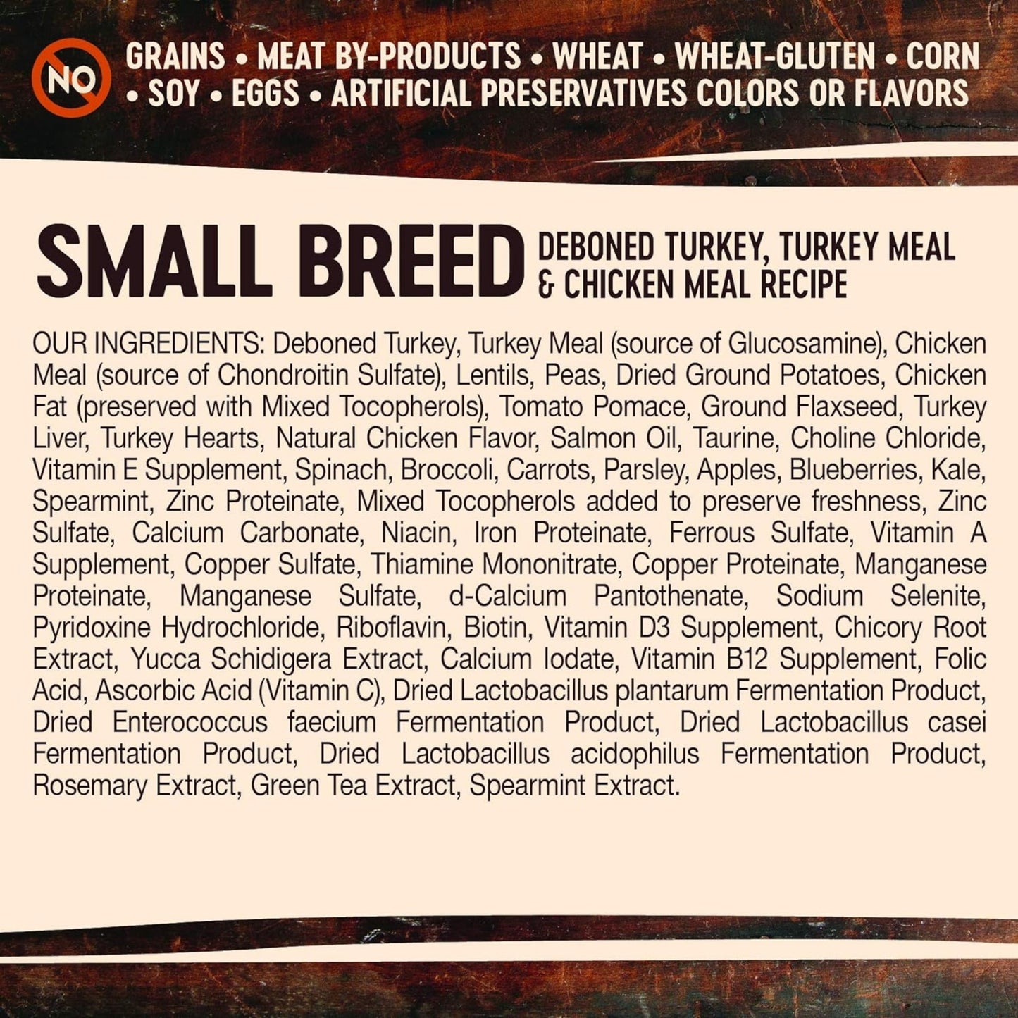 Wellness Dog Core Rawrev Small Breed Turkey Chicken Meal