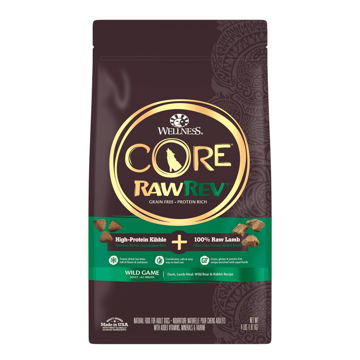 Wellness Dog Core Rawrev Wildgame Dog Food