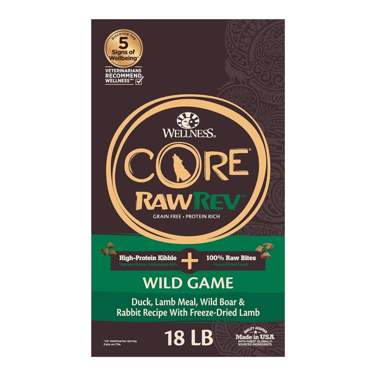 Wellness Dog Core Rawrev Wildgame Dog Food