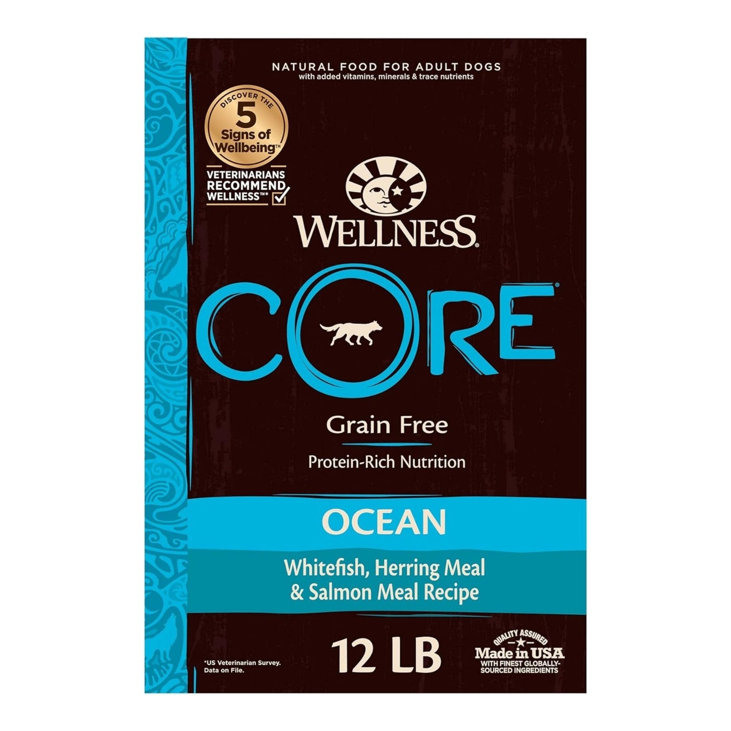 Wellness Dog Core Ocean Recipe Grain Free