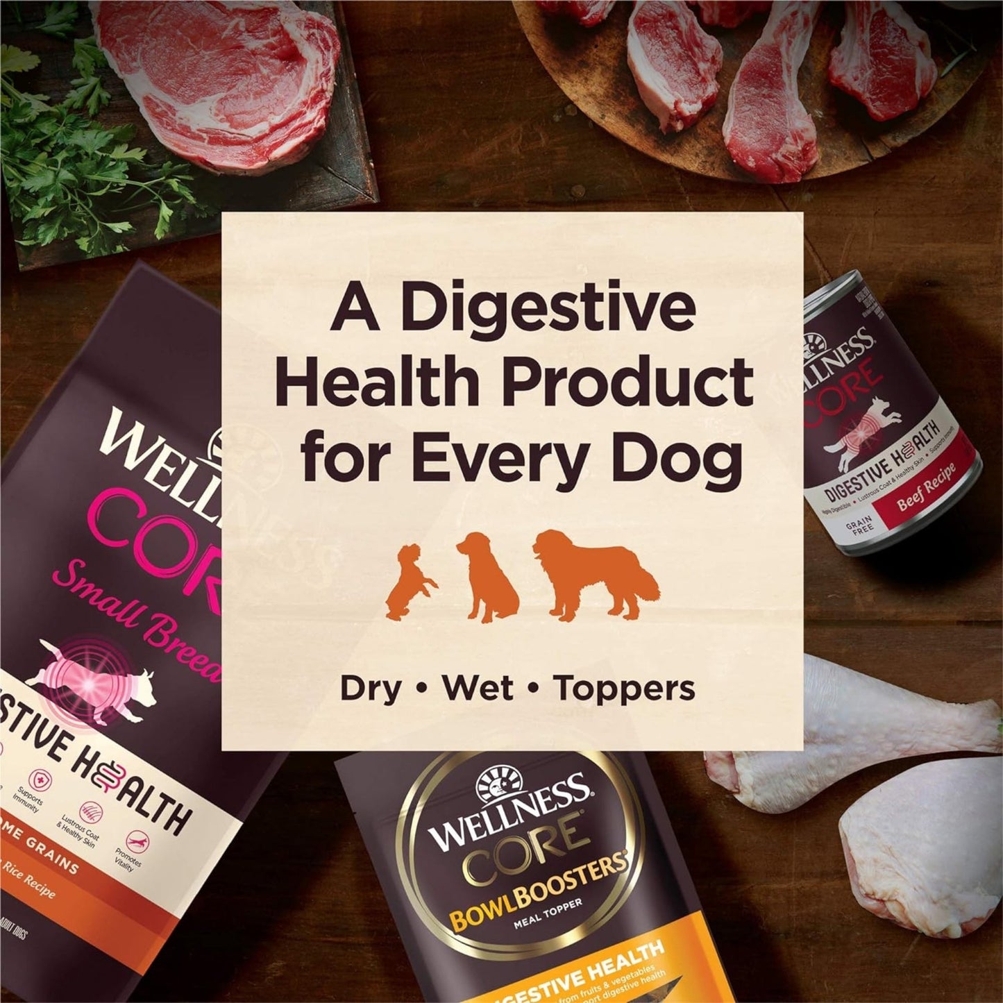 Wellness Dog Core Digestive Health Whitefish Recipe