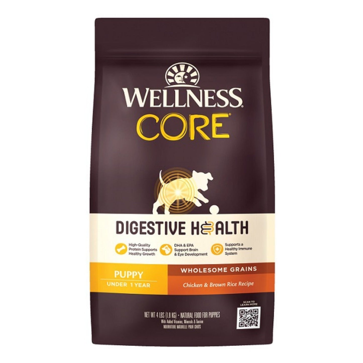 Wellness Core Digestive Health Puppy Chicken Brown Rice