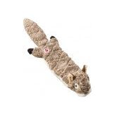 Skinneeez Extreme Quilted Dog Toy Squirrel Durable Plush for Active Chewers