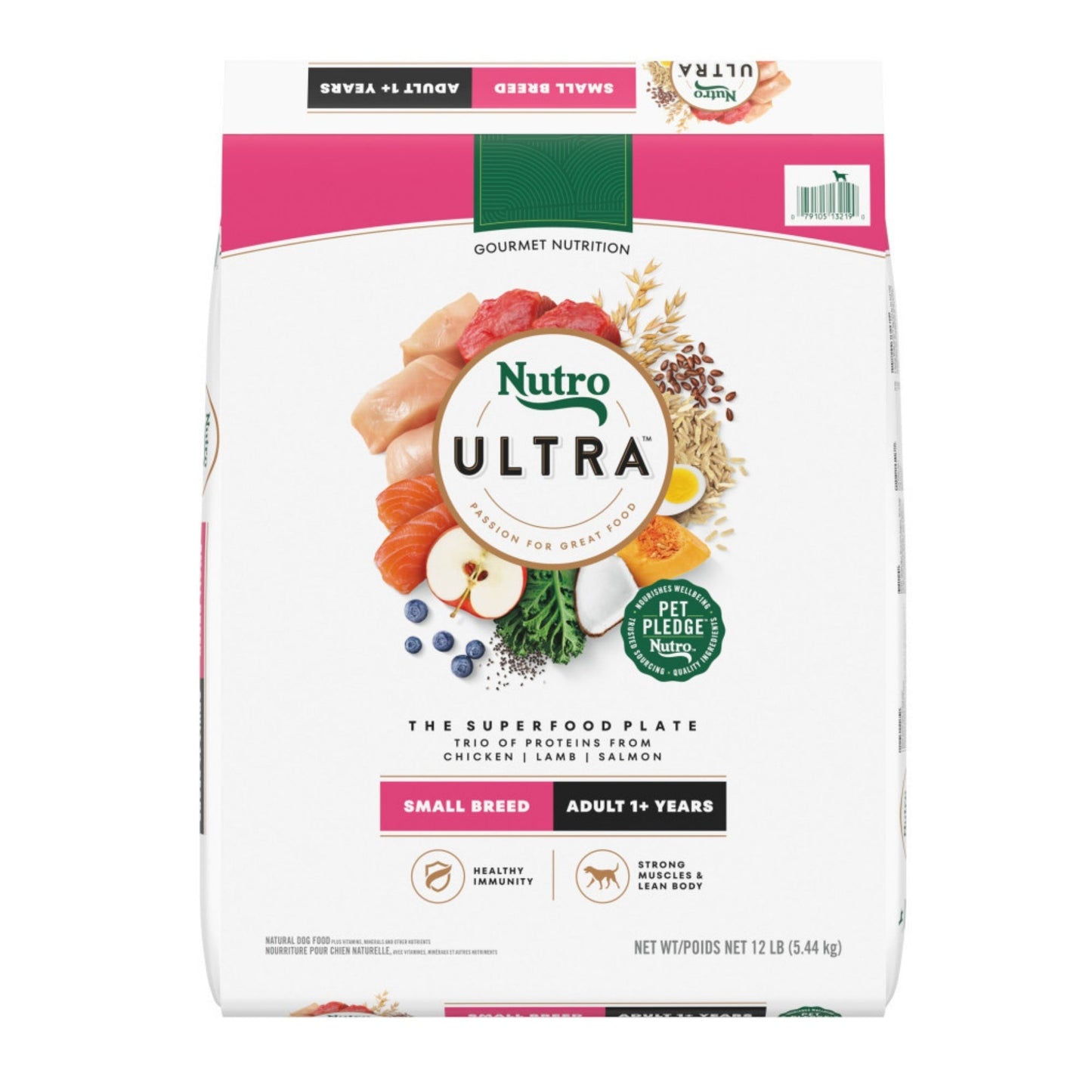 Nutro Products Ultra Small Breed Adult Dry Dog Food Superfood Plate