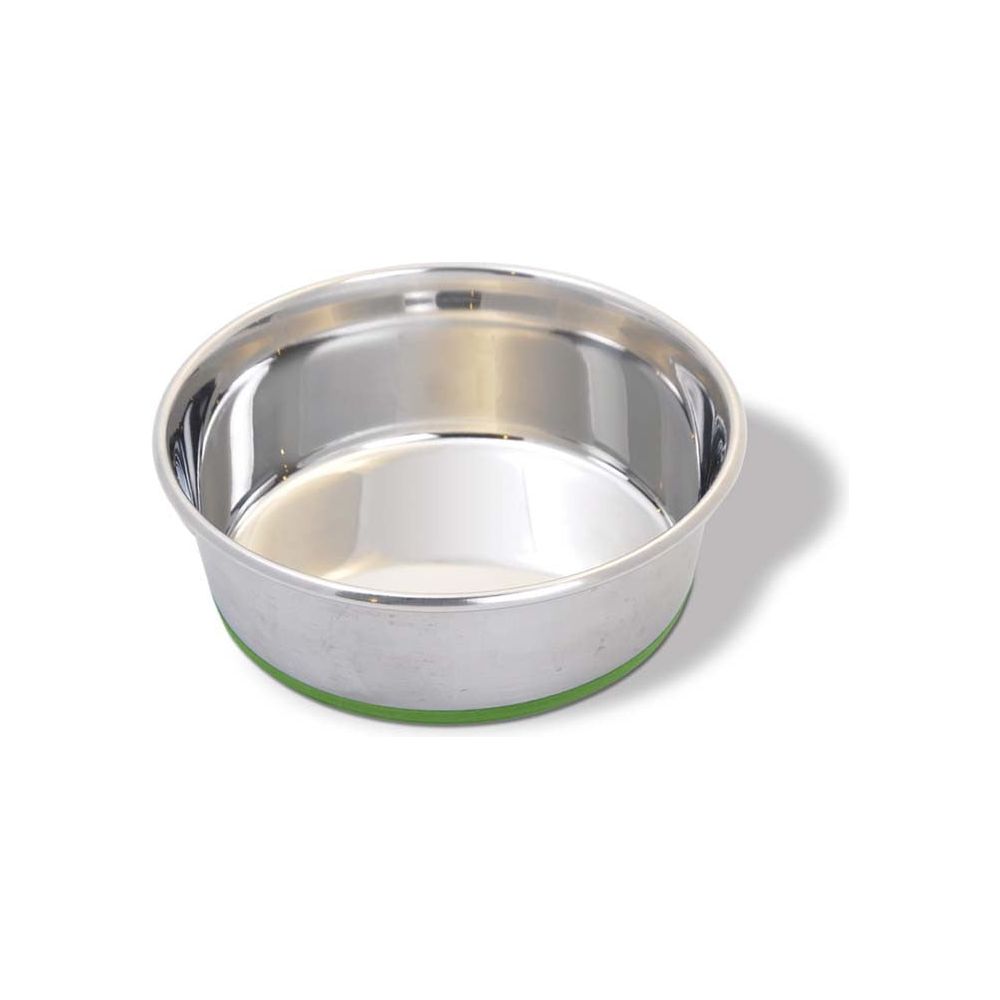 Van Ness Plastics Heavyweight Stainless Steel Dish Silver