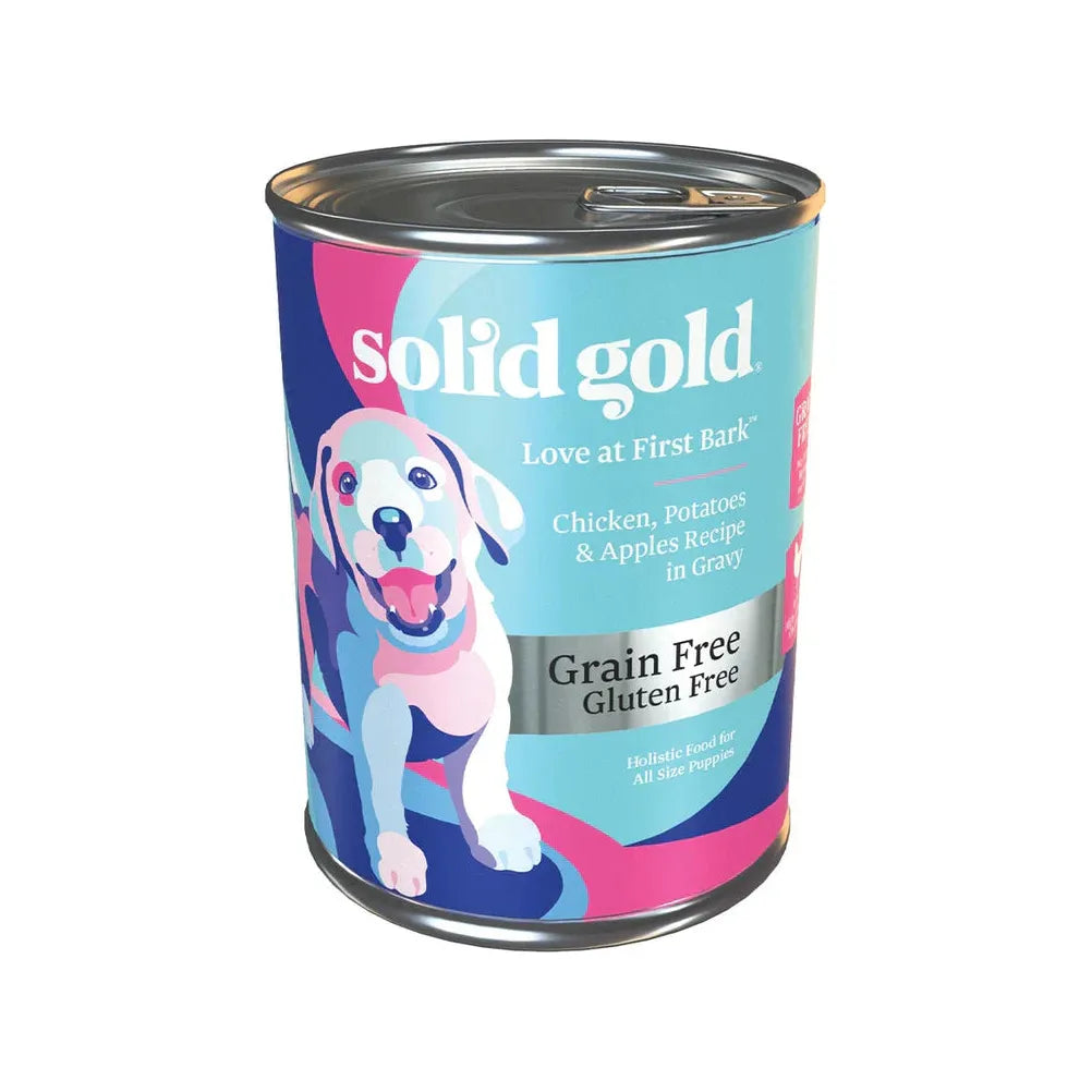 Solid Gold Puppy Love At First Bark Chicken Grain Free 13.2oz.(Case Of 6)