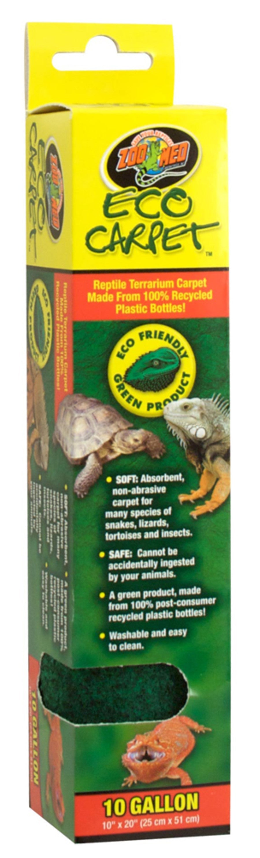 Zoo Med Eco Carpet Reptile Terrarium Carpet Tan