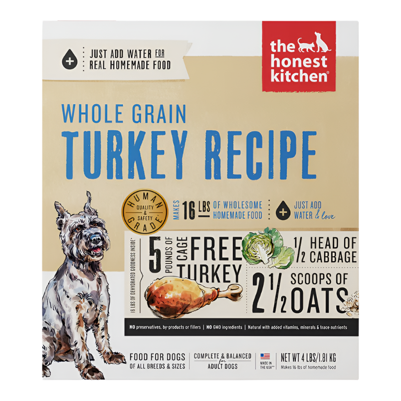 The Honest Kitchen Keen Whole Grain Turkey Dehydrated Dog Food