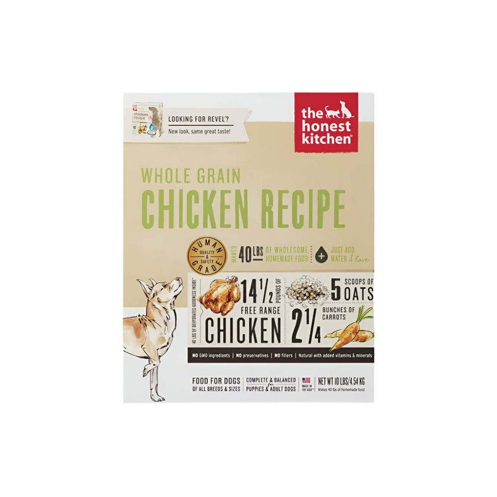 The Honest Kitchen Revel Whole Grain Chicken Dehydrated Dog Food
