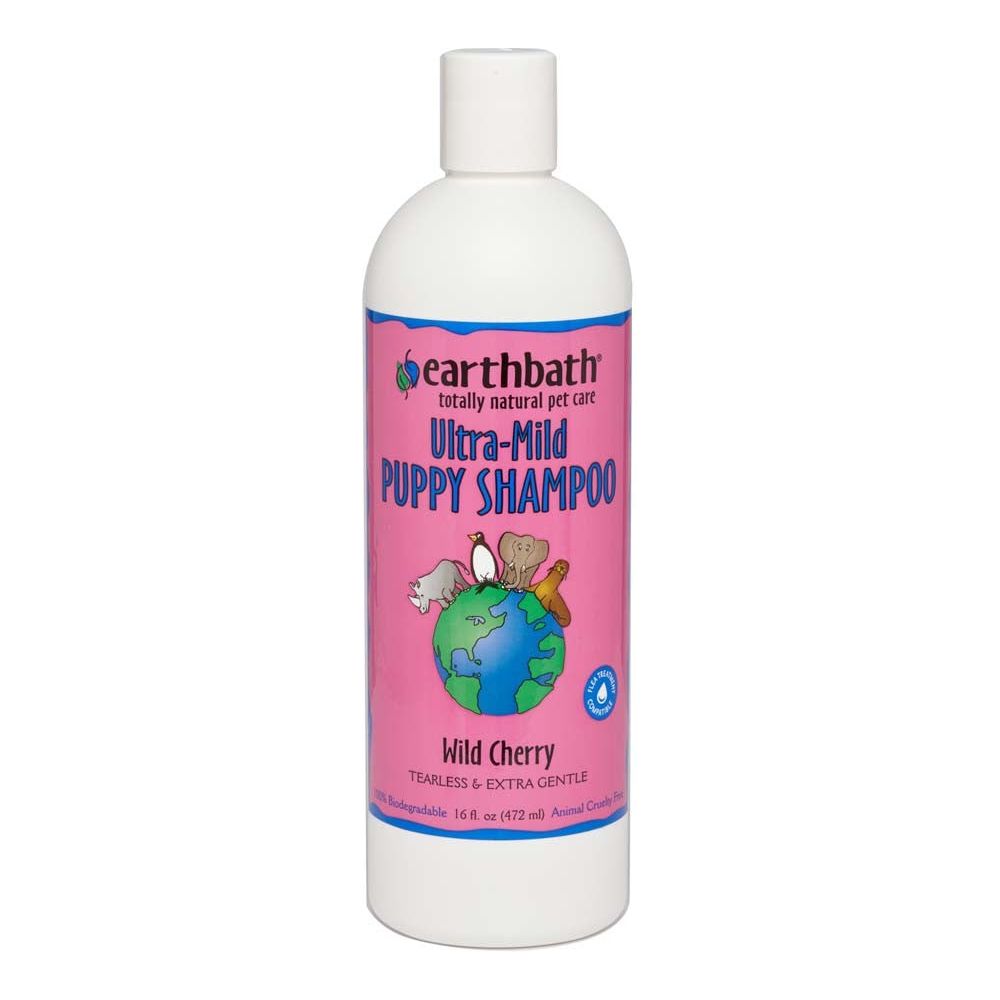 Earthbath Ultra-Mild Puppy Shampoo, Wild Cherry 1ea/16 oz