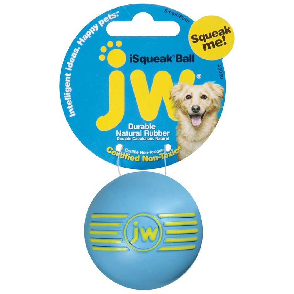 JW Pet iSqueak Ball Dog Toy Assorted