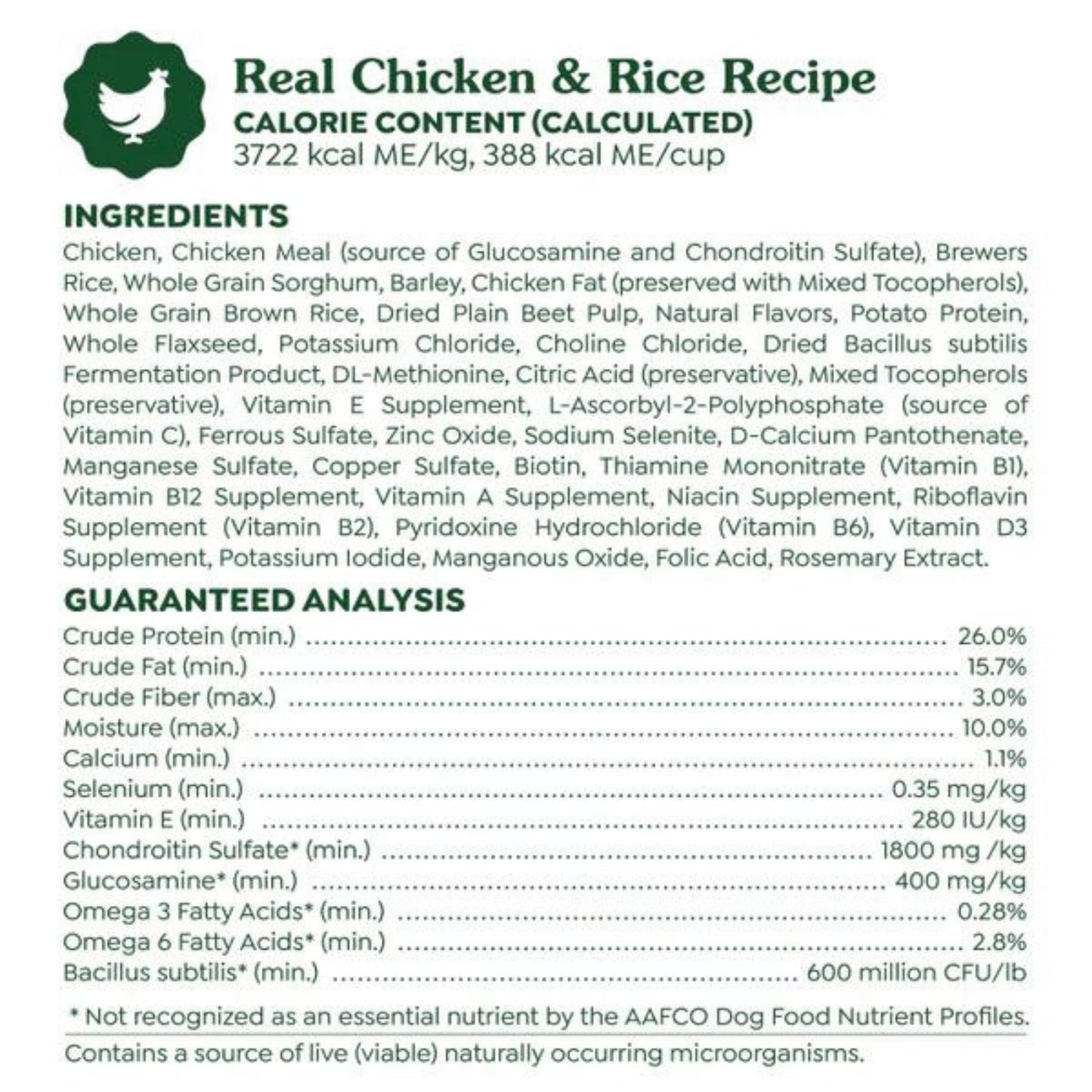 Greenies Smart Essentials Adult Dry Dog Food Chicken & Rice