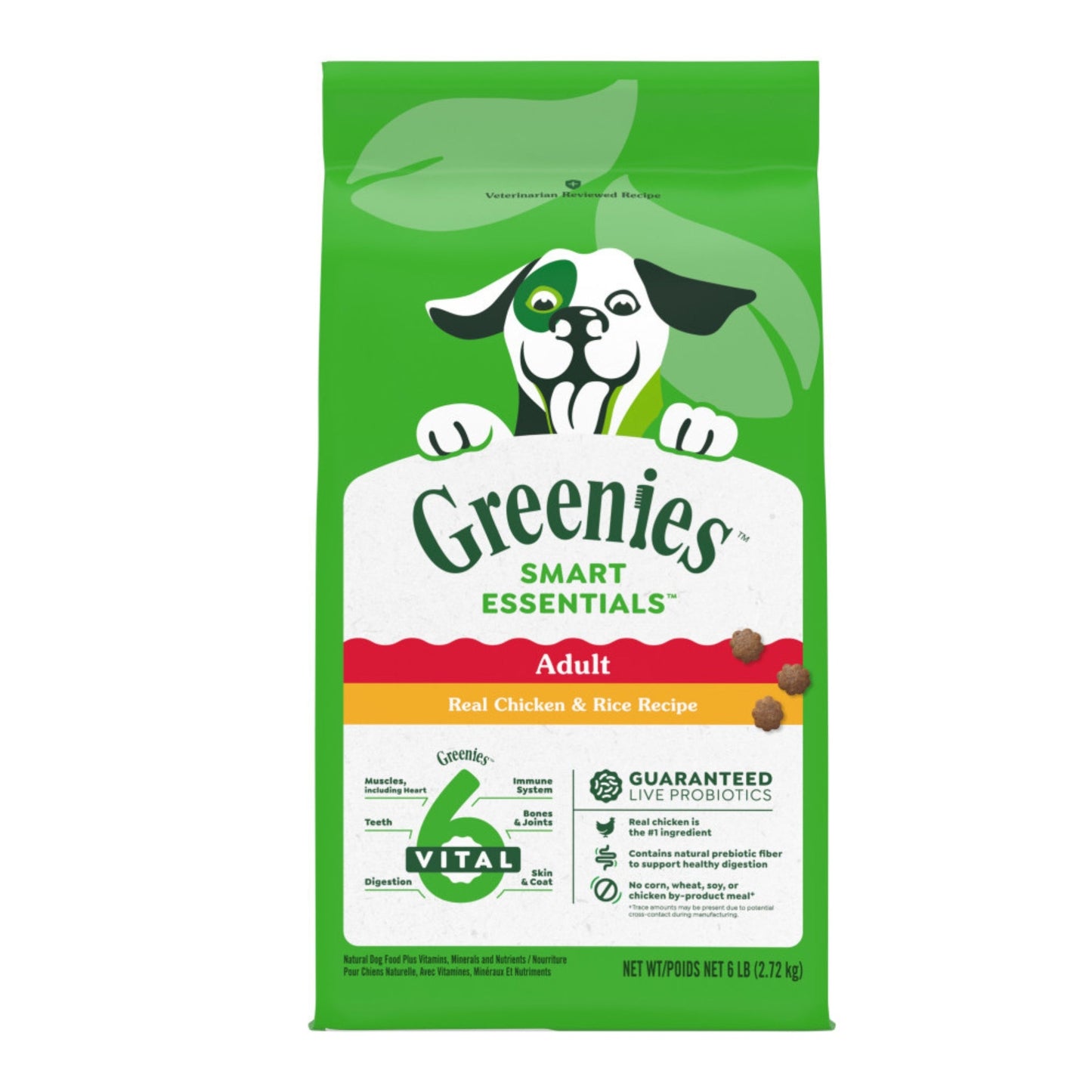 Greenies Smart Essentials Adult Dry Dog Food Chicken & Rice
