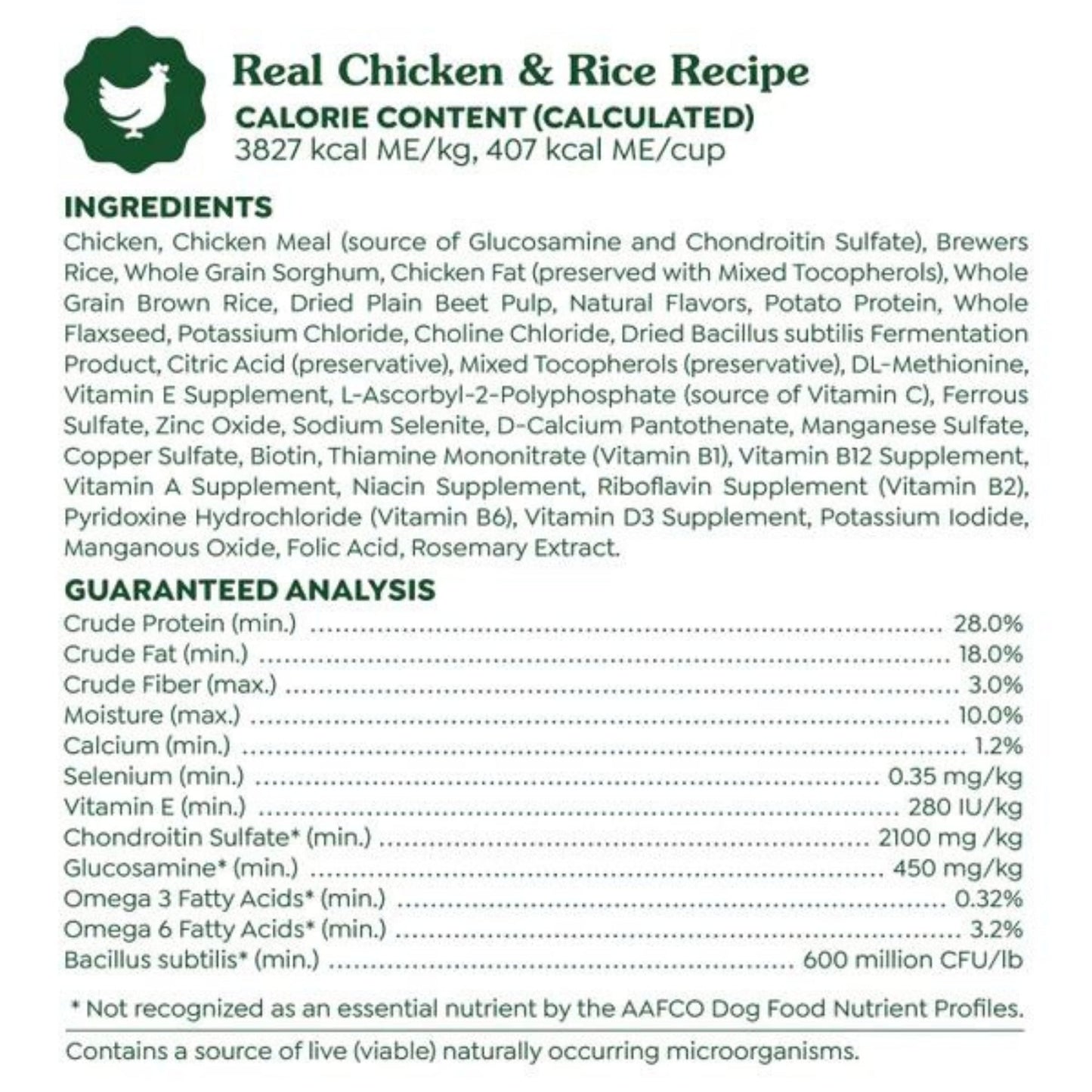 Greenies Smart Essentials Small Breed Dry Dog Food Chicken & Rice
