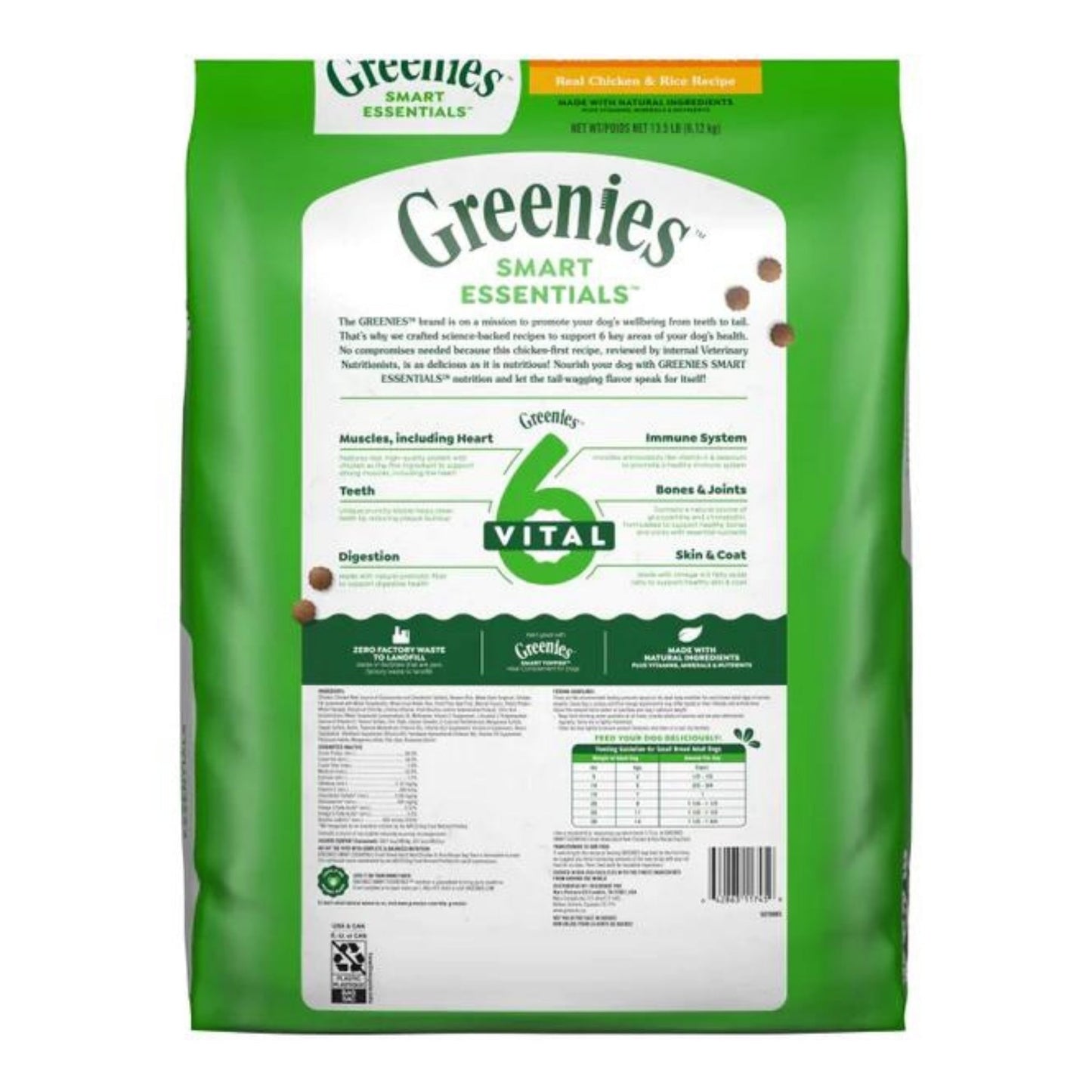 Greenies Smart Essentials Small Breed Dry Dog Food Chicken & Rice