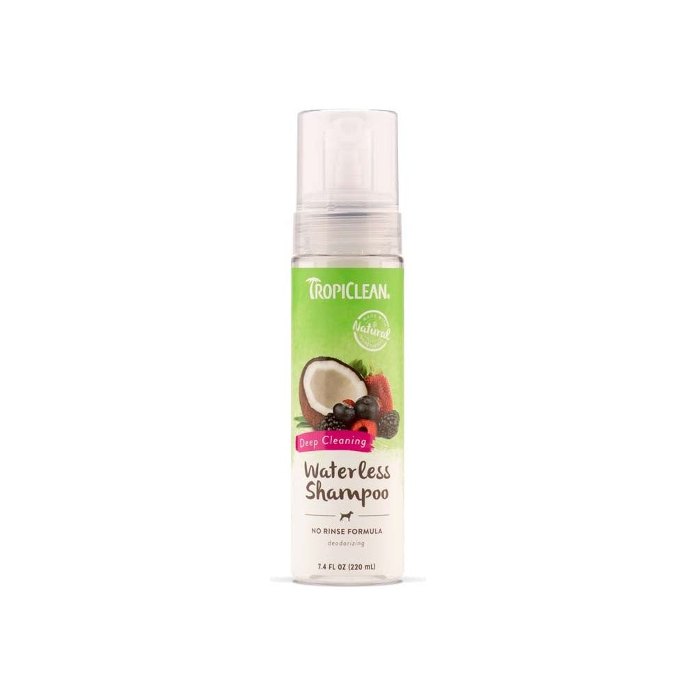 TropiClean Deep Cleaning Waterless Shampoo for Dogs 1ea/7.4 fl oz