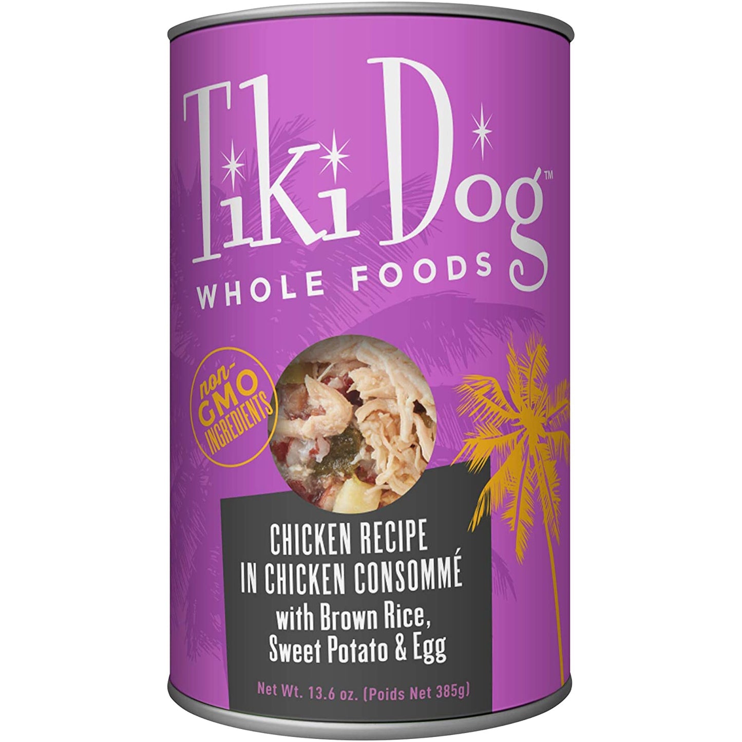 Tiki Pets Dog Whole Foods Chicken Recipe In Chicken Consomme 13.6oz (Case of 8)