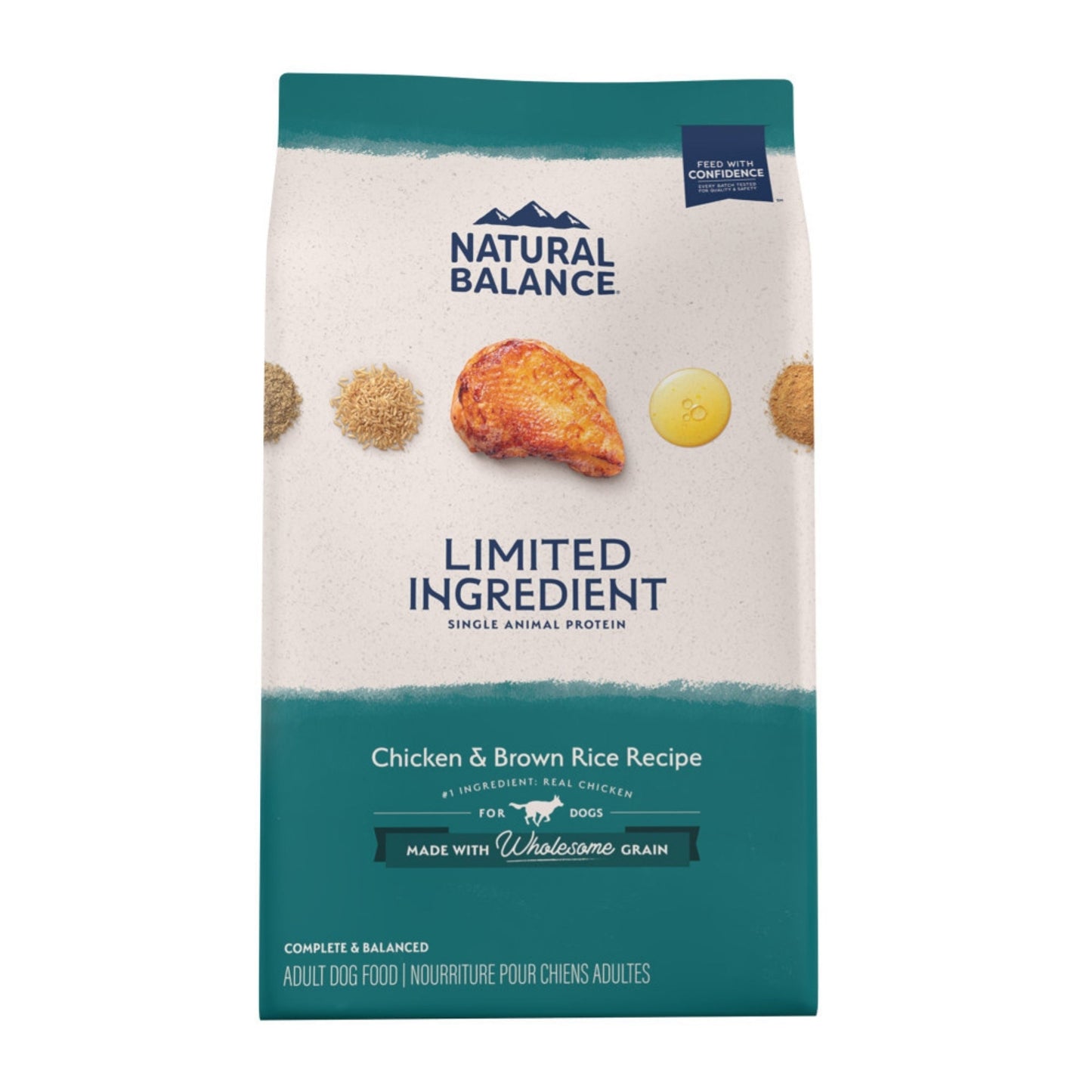 Natural Balance Pet Foods Limited Ingredient Dry Dog Food Chicken & Brown Rice