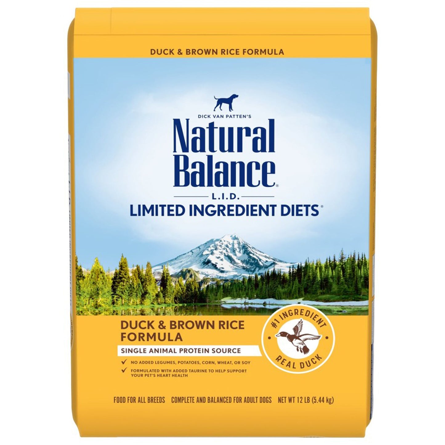 Natural Balance Pet Foods Limited Ingredient Reserve Dry Dog Food Duck & Brown Rice