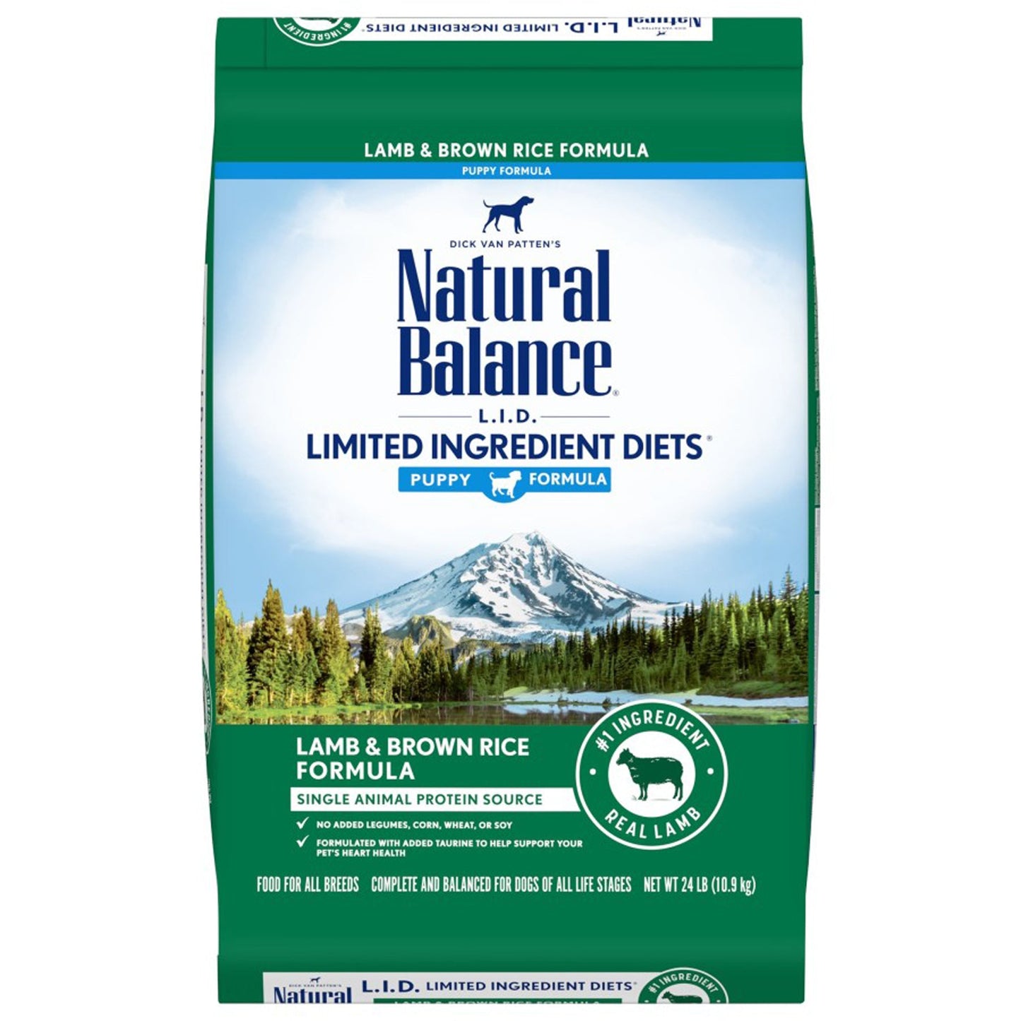 Natural Balance Pet Foods Limited Ingredient Puppy Dry Dog Food Lamb & Brown Rice