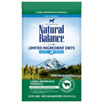 Natural Balance Pet Foods Limited Ingredient Puppy Dry Dog Food Lamb & Brown Rice