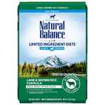 Natural Balance Pet Foods Limited Ingredient Puppy Dry Dog Food Lamb & Brown Rice